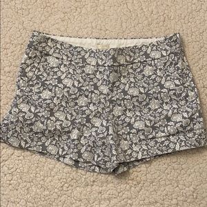 J Crew Patterned Shorts